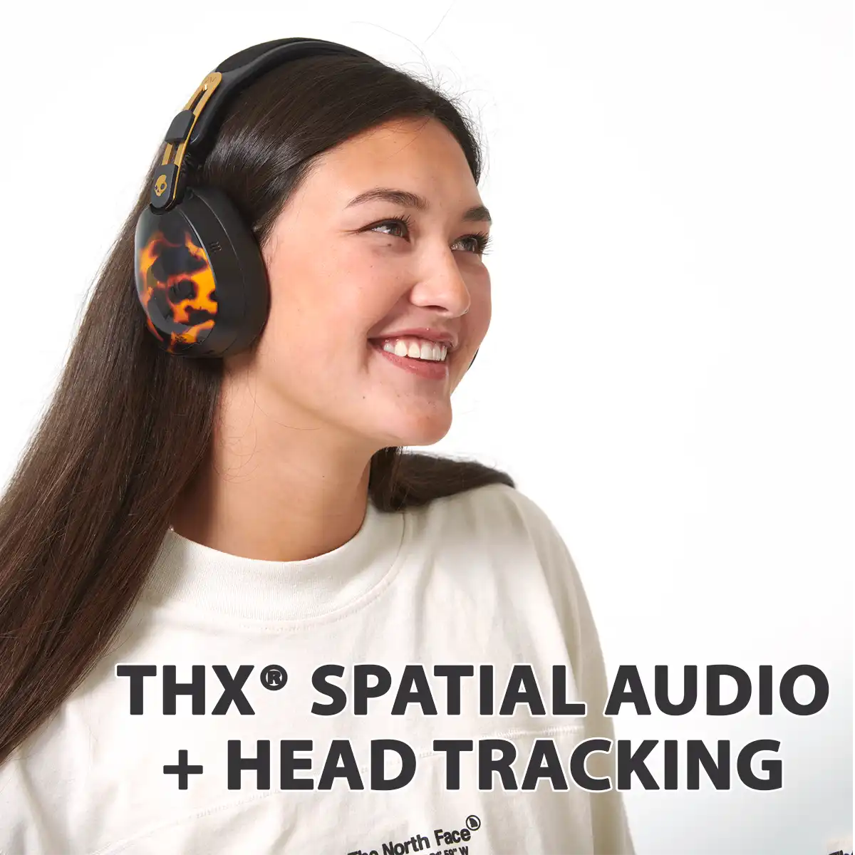 Skullcandy Aviator 900 ANC Wireless Over-Ear Bluetooth Headphones with Active Noise Cancellation, 60-Hour Battery Life, and Built-in Mic - True Black headphones thumbnail 8